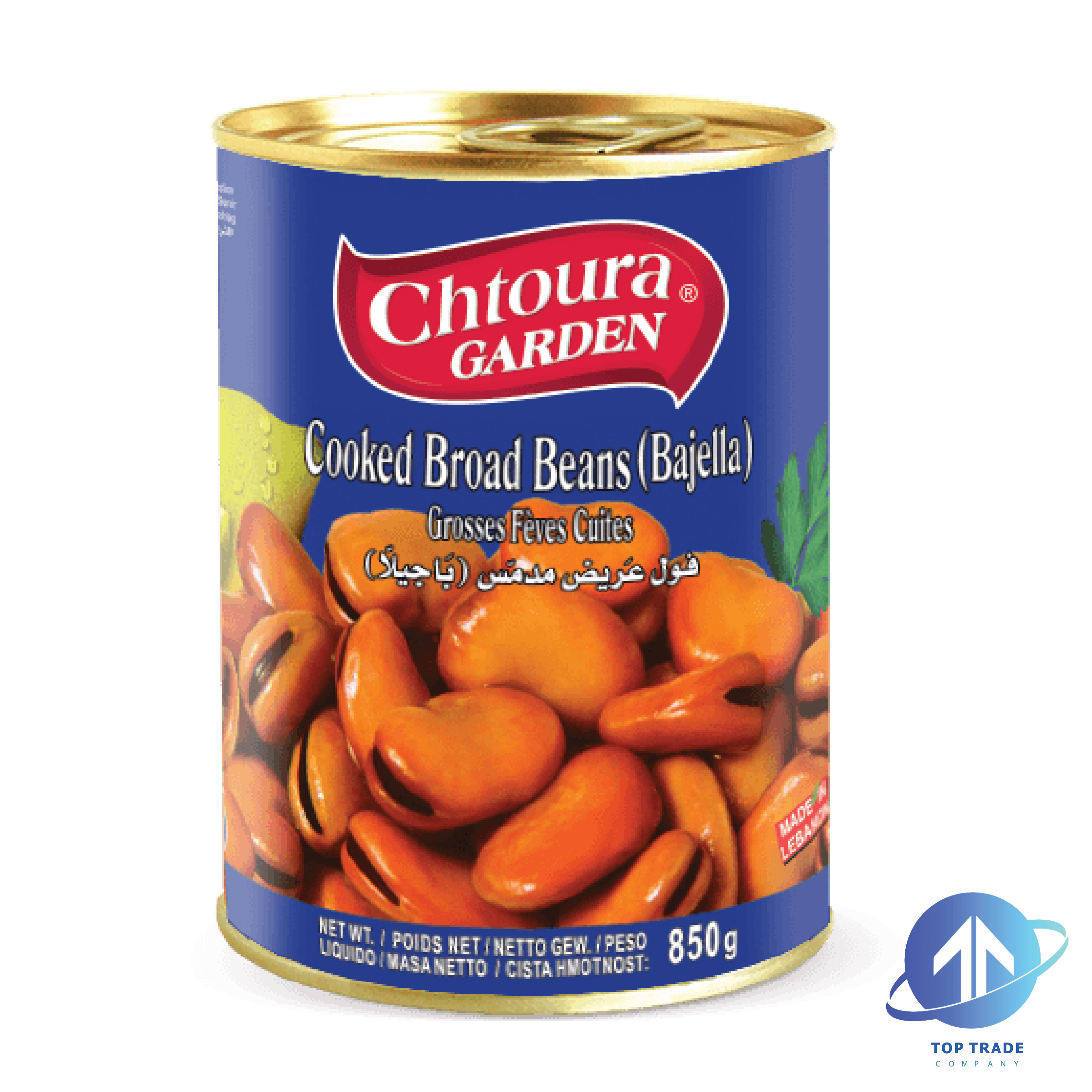 Chtoura Garden Broad Beans Bagella 850gr (tin)